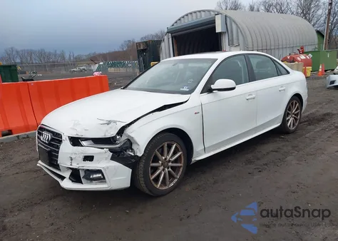 2015 Audi A4 2.0T Premium from USA, damaged, VIN WAUFFAFL4FN041644